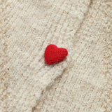 Velira Womens Knitwear Oslo širdies megztinis kardiganas