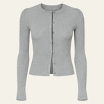 Velira Womens Knitwear Pilka / S Amalfi megztinis kardiganas