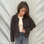 Velira Womens Knitwear Ruda / S Verona megztinis su užtrauktuku