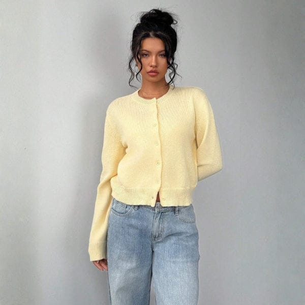 Velira Womens Knitwear Sienna Esminis Megztinis Kardiganas