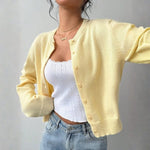 Velira Womens Knitwear Sienna Esminis Megztinis Kardiganas