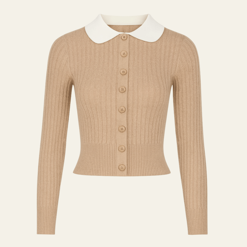 Velira Womens Knitwear smėlio / S Brunell Smėlio spalvos Paviljonas