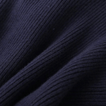 Velira Womens Knitwear Tamsiai mėlyna / Vienas dydis Marenya moterų megztinis su džinsiniu apvadu
