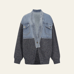 Velira Womens Knitwear Tamsiai pilka / Vienas dydis Arlo Pledinė Megztinė
