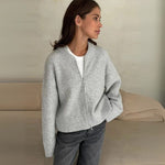 Velira Womens Knitwear Verona megztinis su užtrauktuku