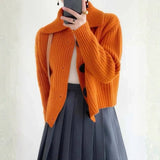 Velira Womens Knitwear Verona Per didelės mygtukų megztinis kardiganas