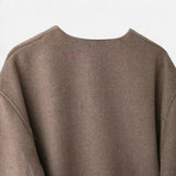 Velira Womens Knitwear Vienos diržo apvyniojimo švarkas