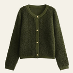 Velira Womens Knitwear Žalia / S Liucernos avikailio kardiganas