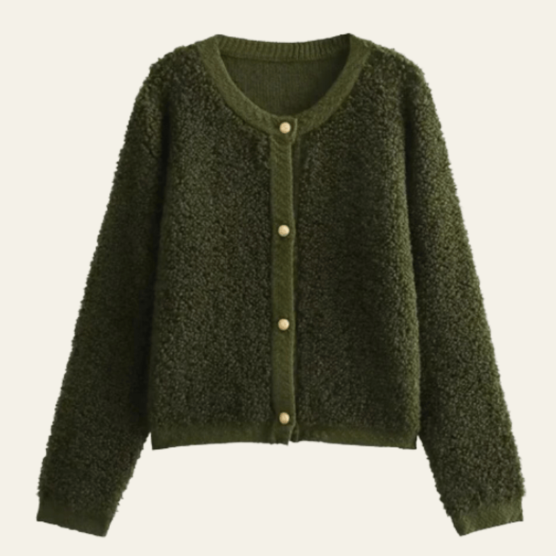Velira Womens Knitwear Žalia / S Liucernos avikailio kardiganas