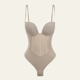 Velira Womens Tops Bežinė / S Elise kontūrinis bodis