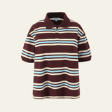 Velira Womens Tops Bordo / S Brightono polo