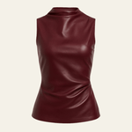 Velira Womens Tops Bordo / S Verona Odinė Be Rankovių Viršutinė