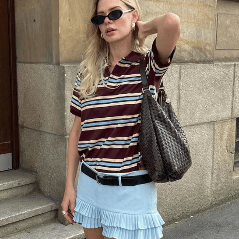 Velira Womens Tops Brightono polo