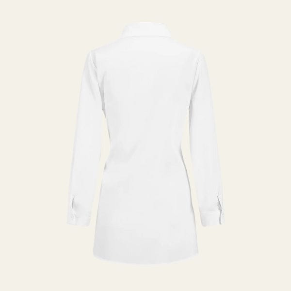 Velira Womens Tops Capri juosmeniu rišamas ilgas marškiniai