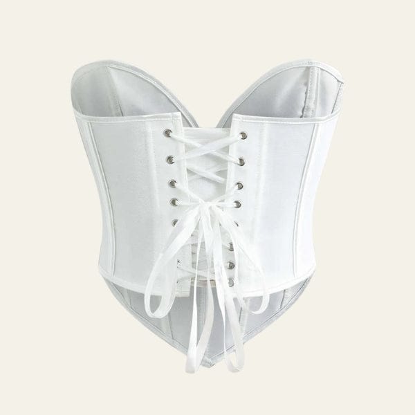 Velira Womens Tops Florencijos nėrinių korseto viršus