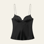 Velira Womens Tops Juoda / XS Noa Bustier Diržo Viršus