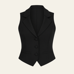 Velira Womens Tops Juoda / XS Vienos Tailored Liemenė