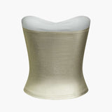 Velira Womens Tops Monako Metalinis Bustierio Viršus