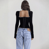 Velira Womens Tops Odette korseto viršus
