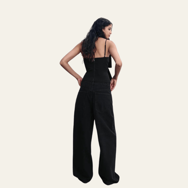Velira Womens Tops Portofino trumpas viršus su kaspinu