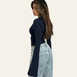 Velira Womens Tops Veronos nėrinių trumpas viršus