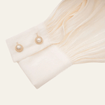 Velira Womens Tops Vienos Šilko Šifono Bluzė