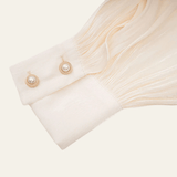 Velira Womens Tops Vienos Šilko Šifono Bluzė