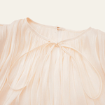 Velira Womens Tops Vienos Šilko Šifono Bluzė