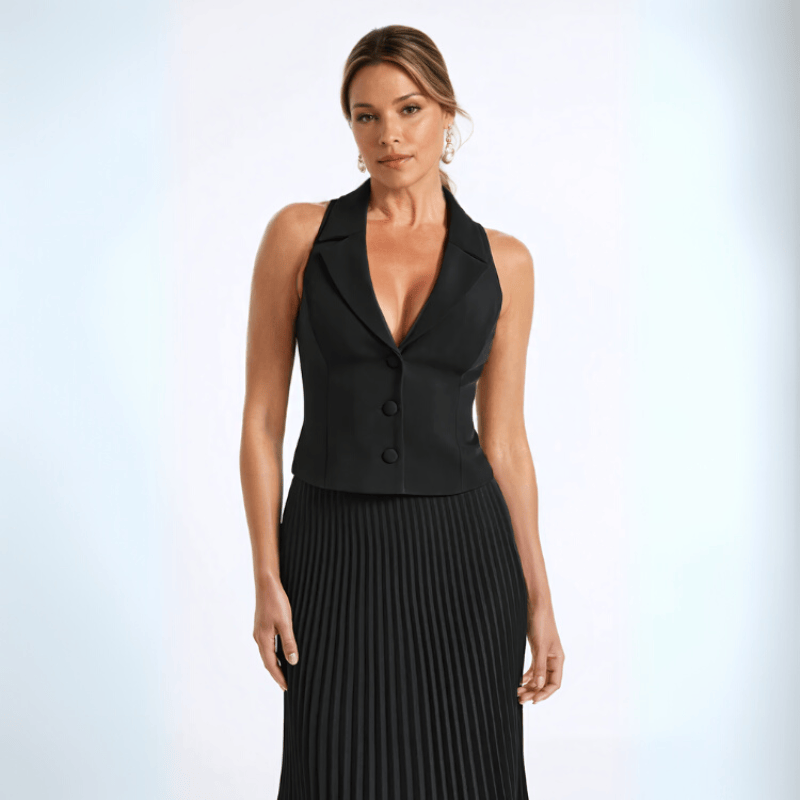 Velira Womens Tops Vienos Tailored Liemenė