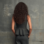 Velira Womens Tops Ženevos Peplum Topas